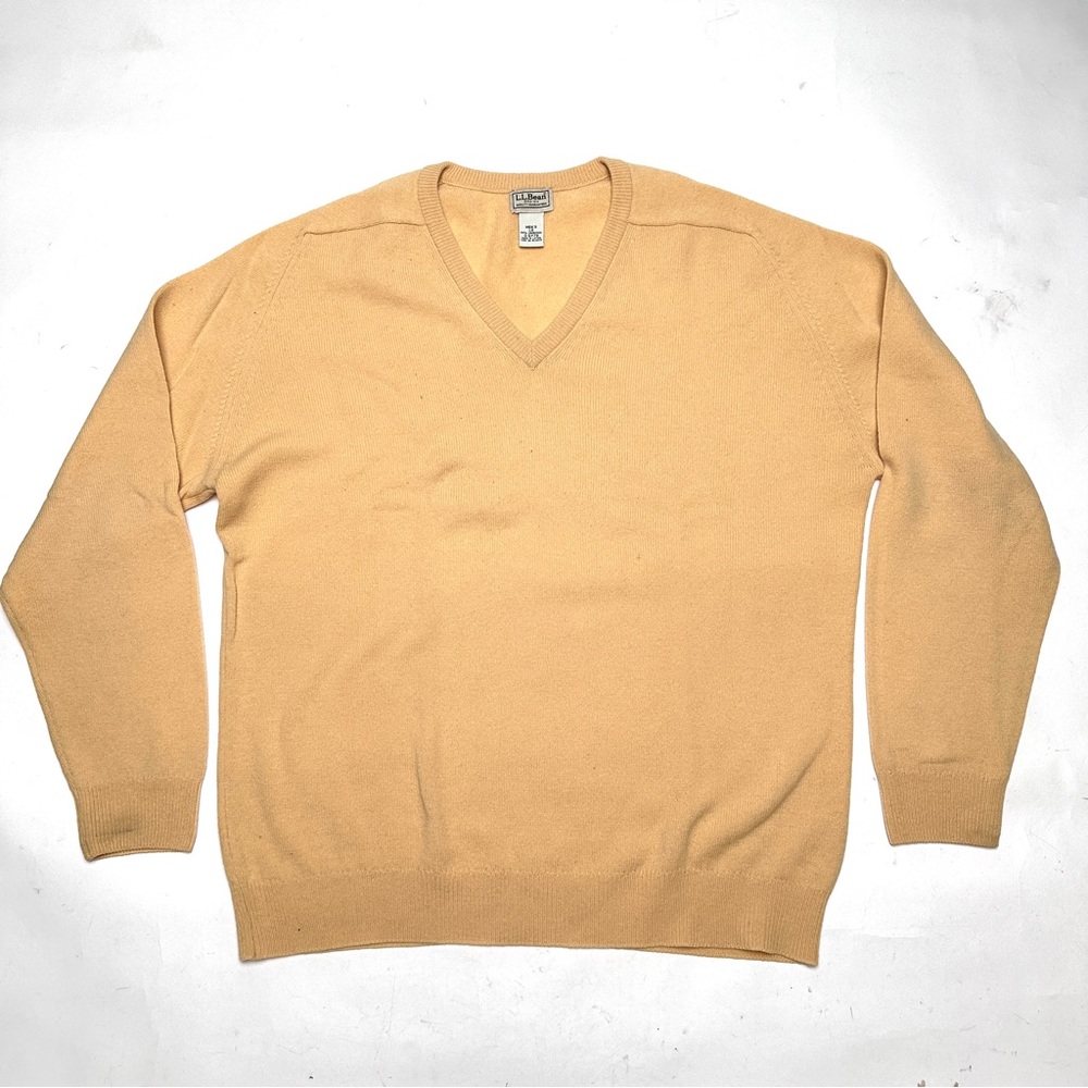 Vintage L.L. Bean Lambswool Sweater Sz L